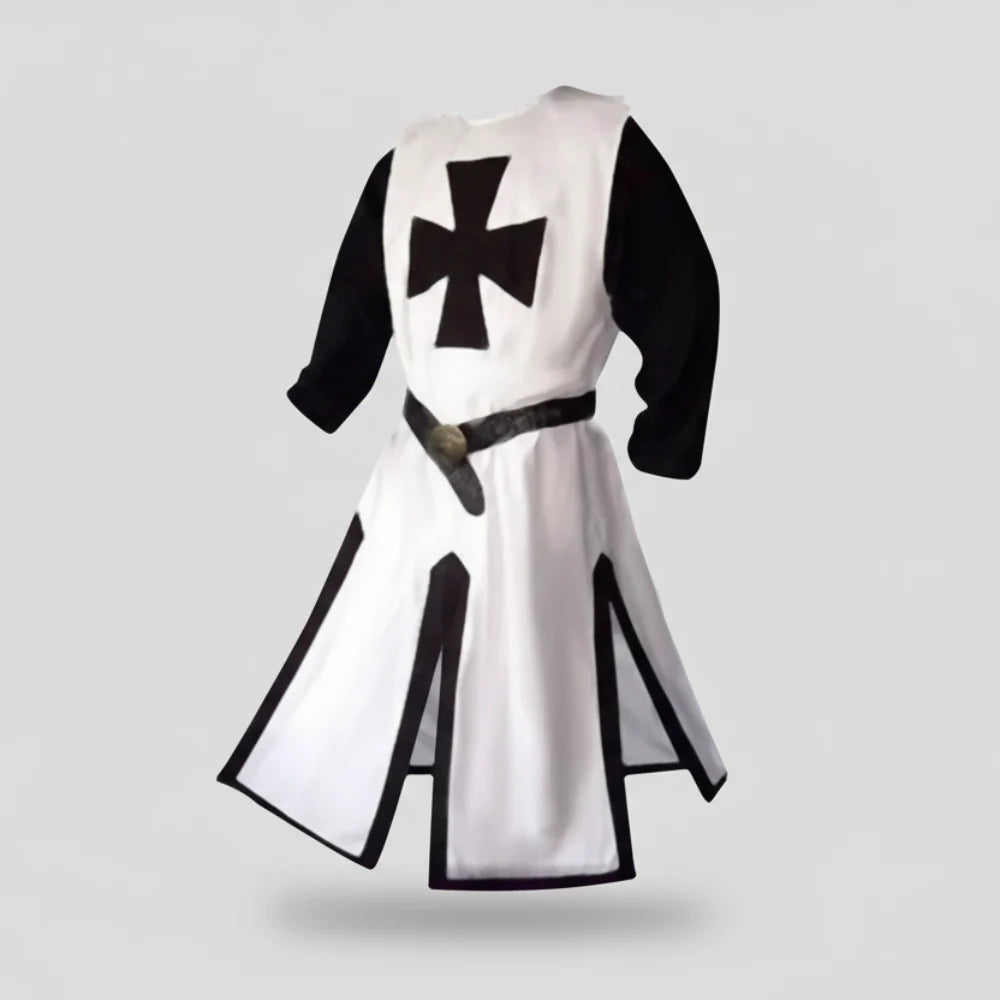 Medieval Templar Costume | Crusader Cosplay Outfit-Costume Set-Sasha Sydney
