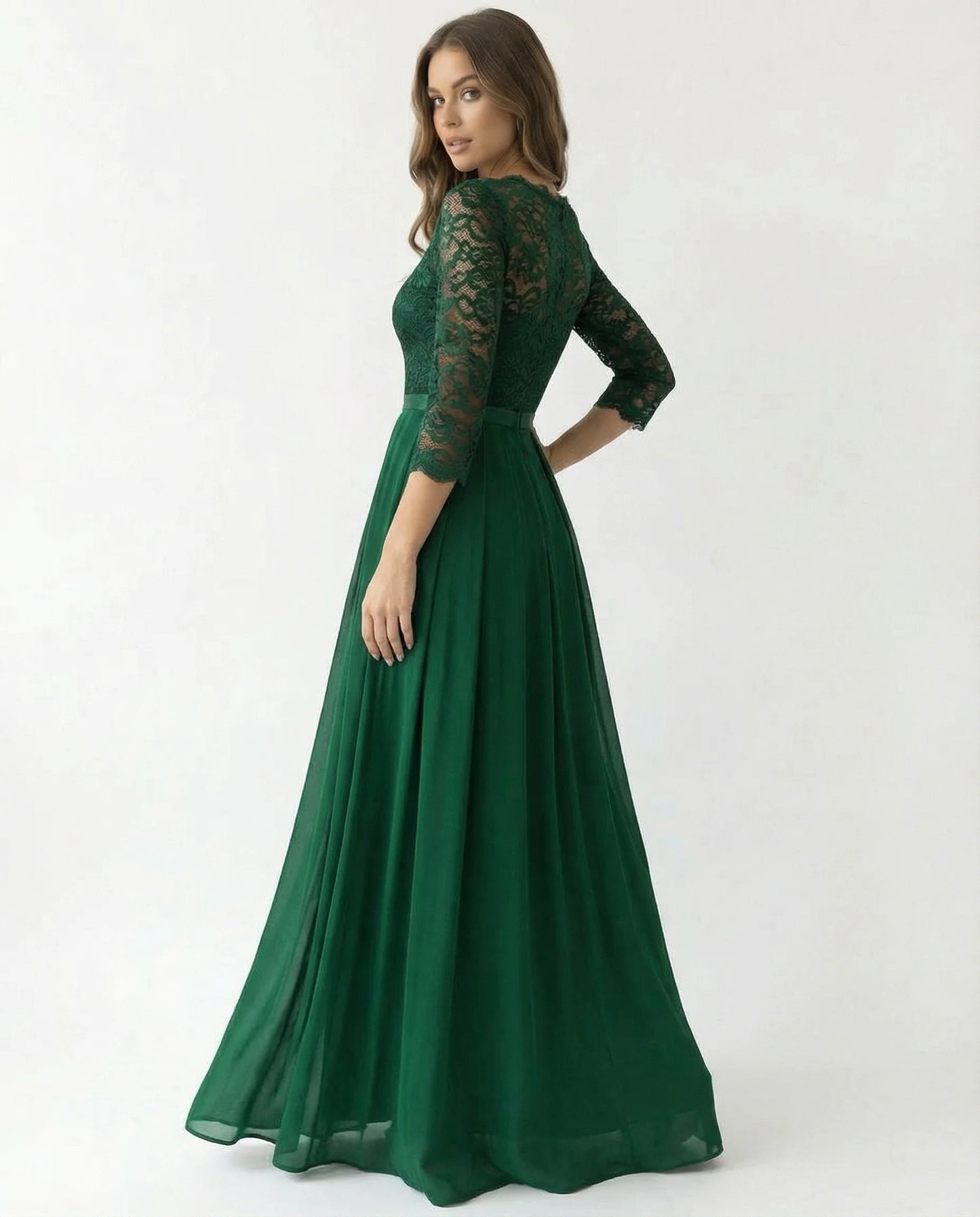 Mother Of The Bride Dress | Sleeve Neckline Design-Sasha Sydney