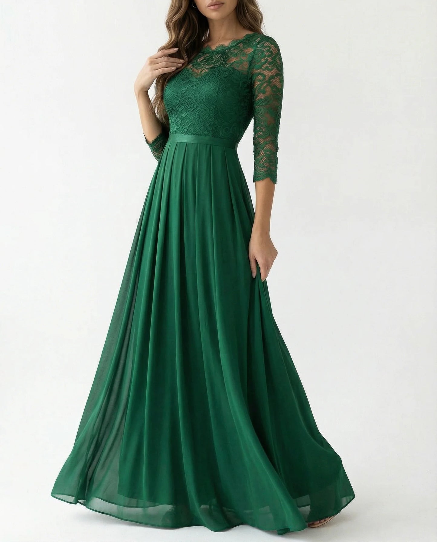 Mother Of The Bride Dress | Sleeve Neckline Design-Sasha Sydney