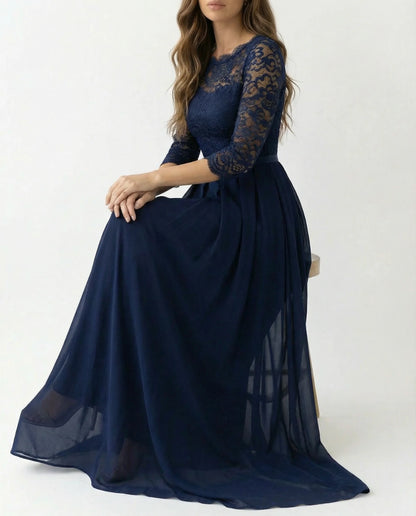 Mother Of The Bride Dress | Sleeve Neckline Design-Women Dress-Sasha Sydney