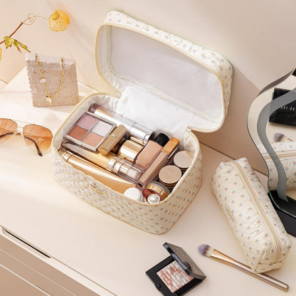 Makeup Bag Set | Cosmetic Organizer Case-Makeup Bag-Sasha Sydney