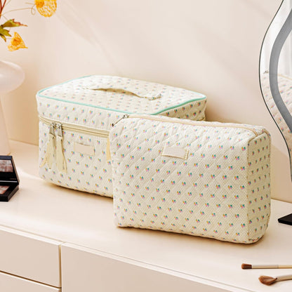 Makeup Bag Set | Cosmetic Organizer Case-Makeup Bag-Sasha Sydney