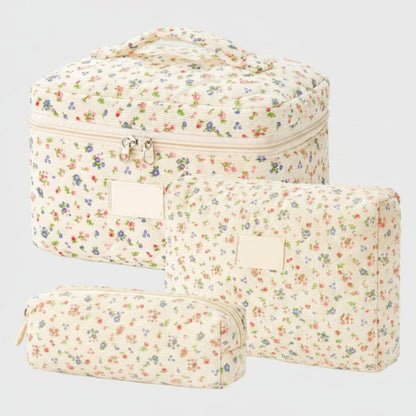 Makeup Bag Set | Cosmetic Organizer Case-Makeup Bag-Sasha Sydney