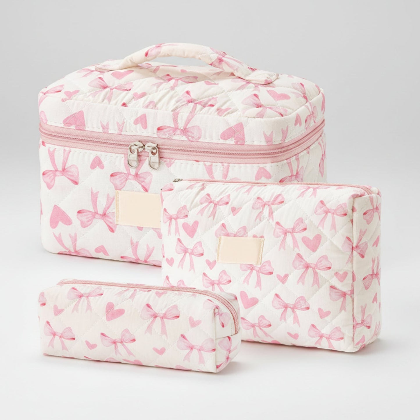 Makeup Bag Set | Cosmetic Organizer Case-Makeup Bag-Sasha Sydney