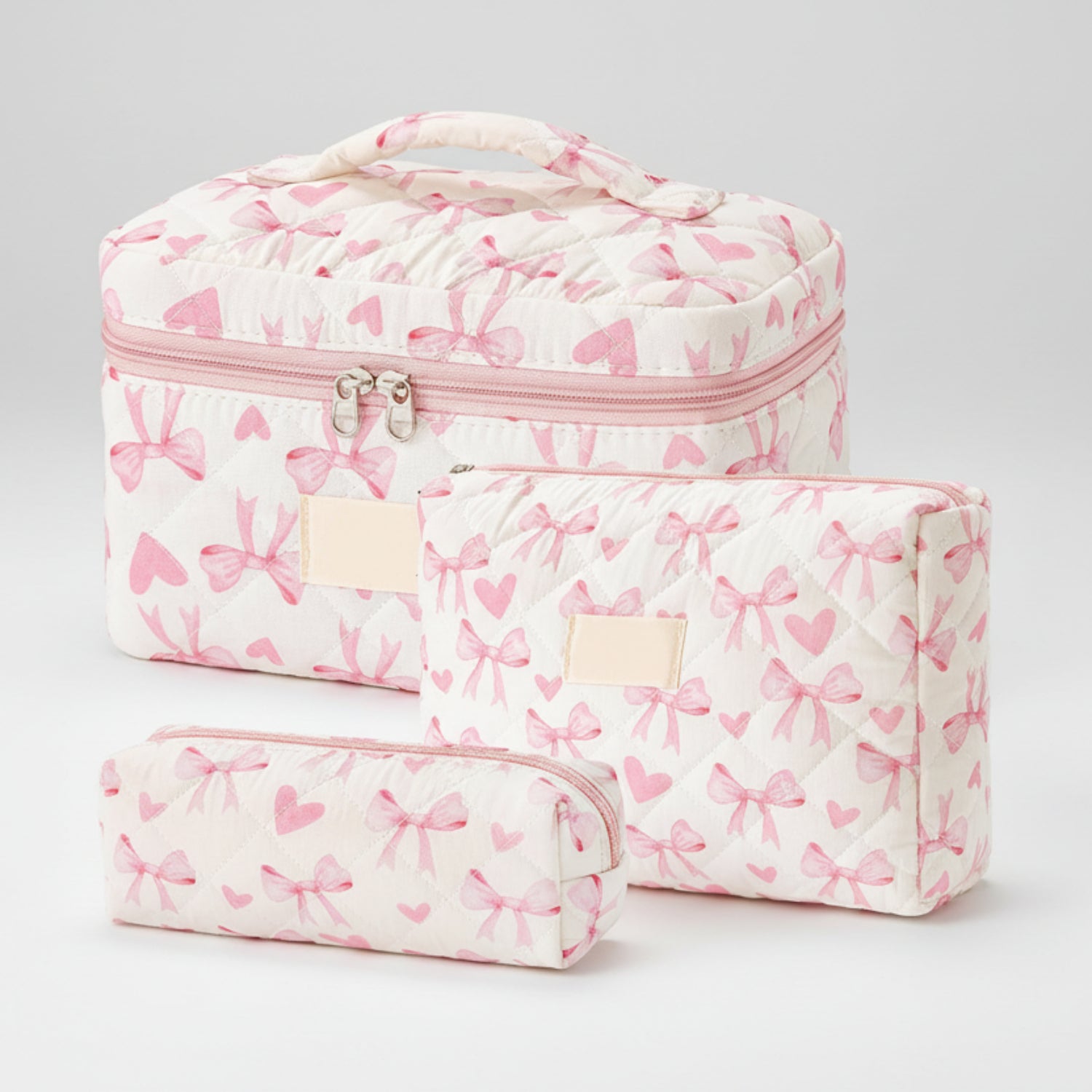 Makeup Bag Set | Cosmetic Organizer Case-Makeup Bag-Sasha Sydney