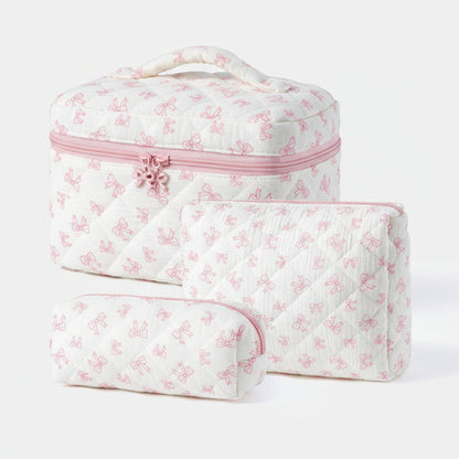Makeup Bag Set | Cosmetic Organizer Case-Makeup Bag-Sasha Sydney