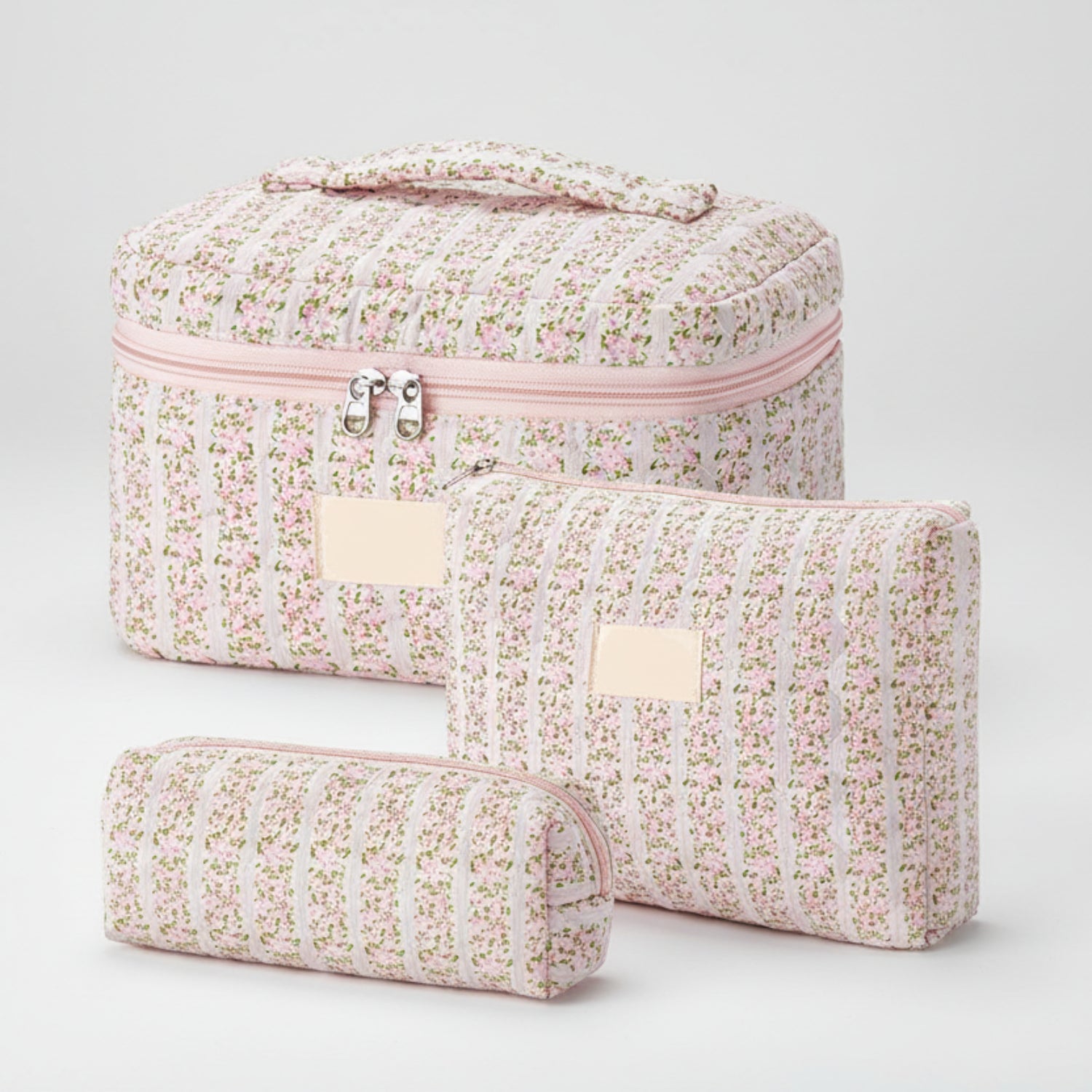 Makeup Bag Set | Cosmetic Organizer Case-Makeup Bag-Sasha Sydney