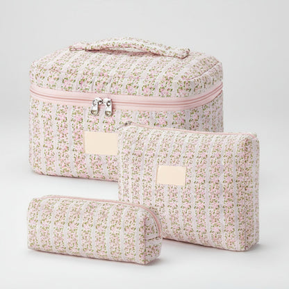 Makeup Bag Set | Cosmetic Organizer Case-Makeup Bag-Sasha Sydney