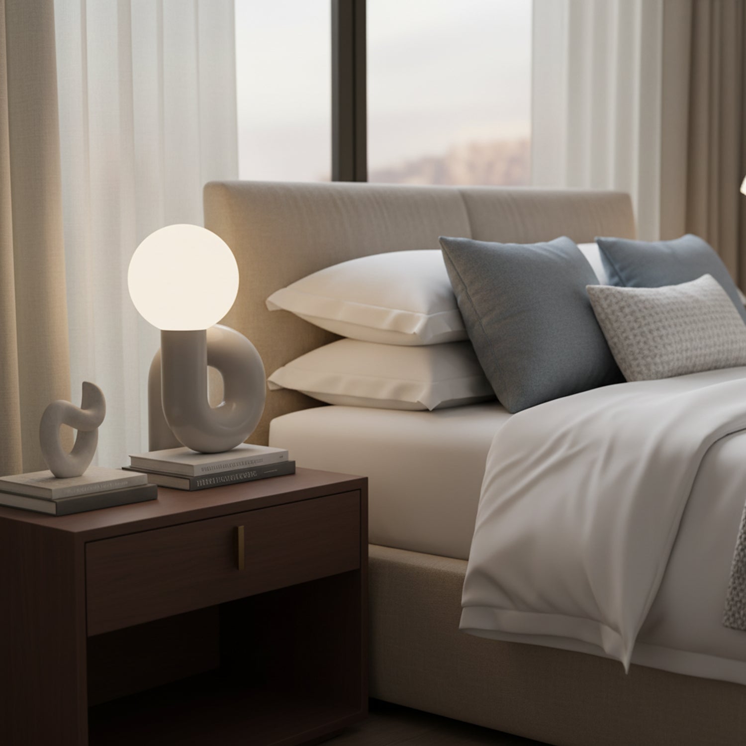 Table Lamp | Decorative Bedside Lamp-Table Lamp-Sasha Sydney