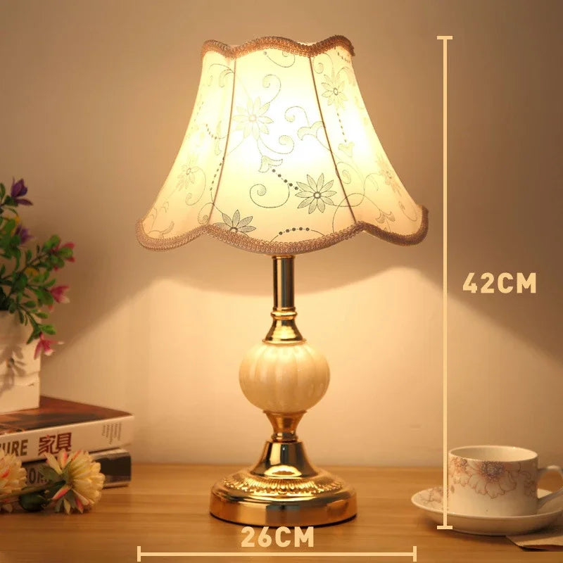 Vintage Lamp | Retro Flower Table Lamp-Table Lamp-Sasha Sydney