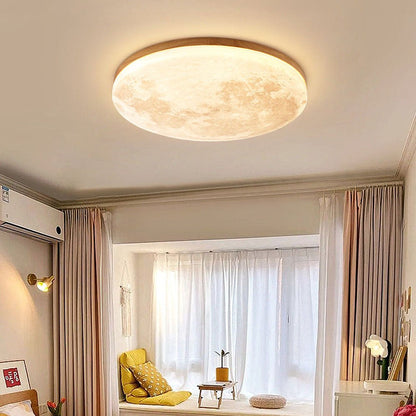 Flush Mount Ceiling Light | Moon LED Light-Ceiling Light-Sasha Sydney