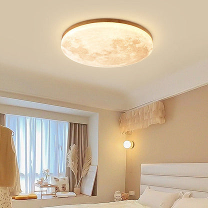 Flush Mount Ceiling Light | Moon LED Light-Ceiling Light-Sasha Sydney