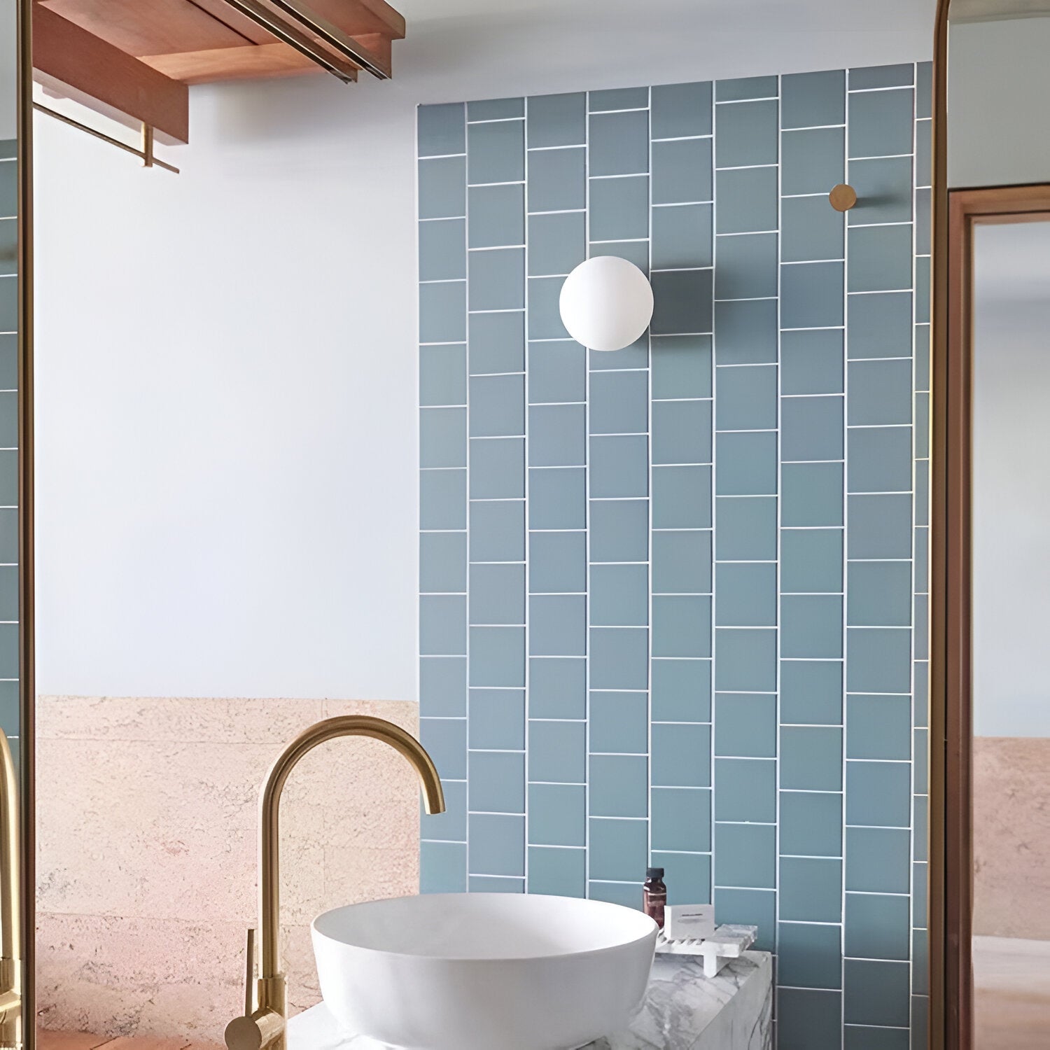 Sphere Wall Light | Round Glass Wall Sconce-Wall Light-Sasha Sydney