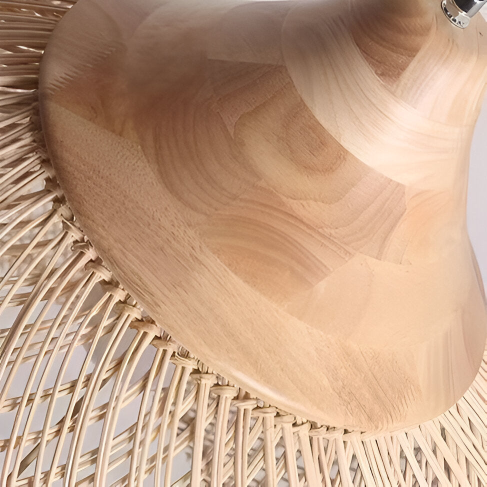 Rattan Pendant Light | Ceiling Hanging Light-Pendant Light-Sasha Sydney
