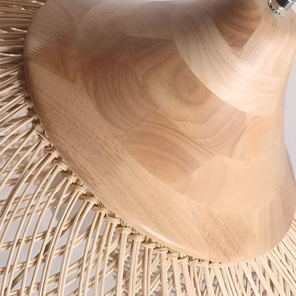 Rattan Pendant Light | Ceiling Hanging Light-Pendant Light-Sasha Sydney