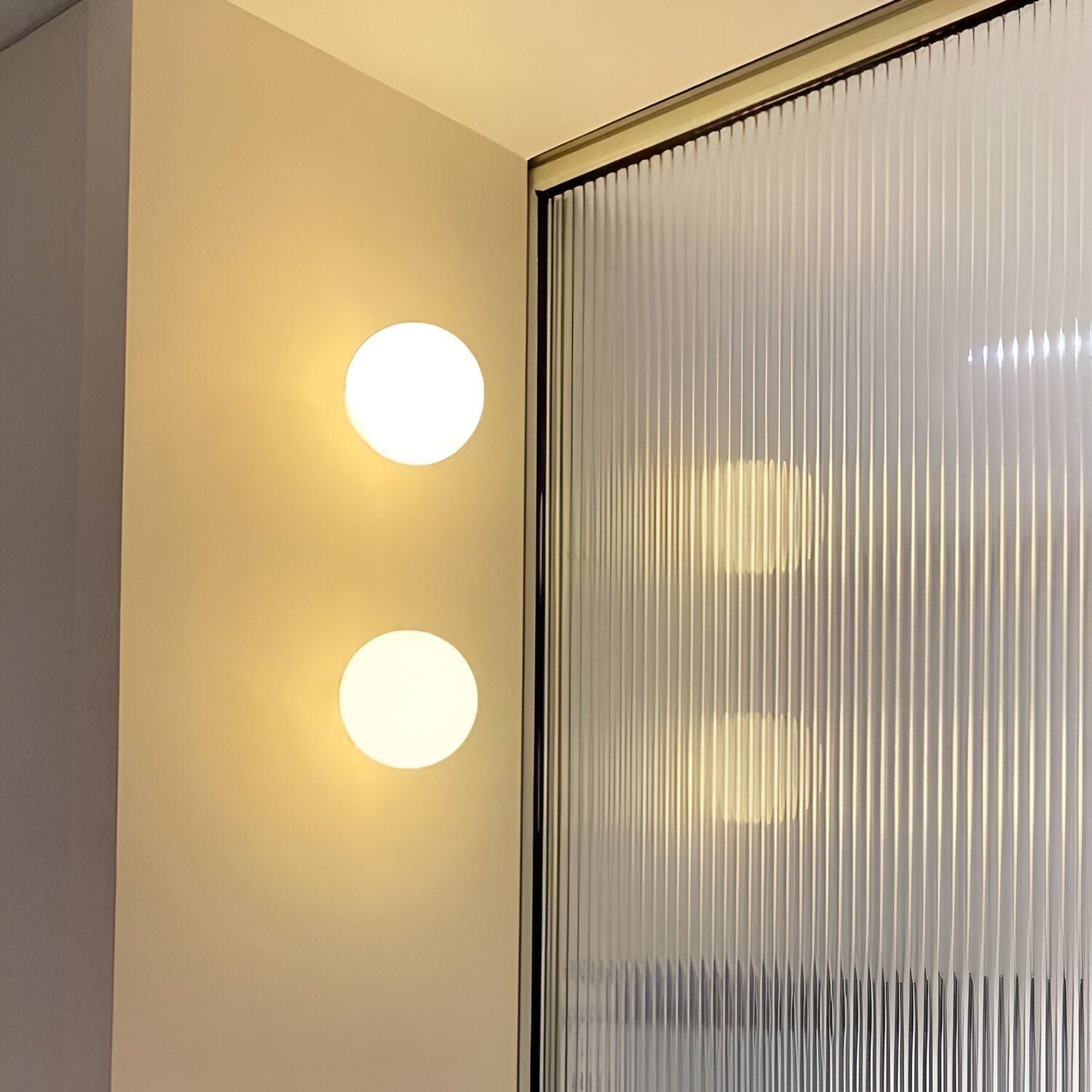Sphere Wall Light | Round Glass Wall Sconce-Wall Light-Sasha Sydney