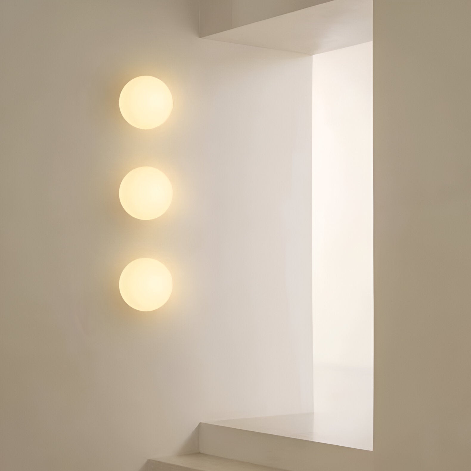 Sphere Wall Light | Round Glass Wall Sconce-Wall Light-Sasha Sydney