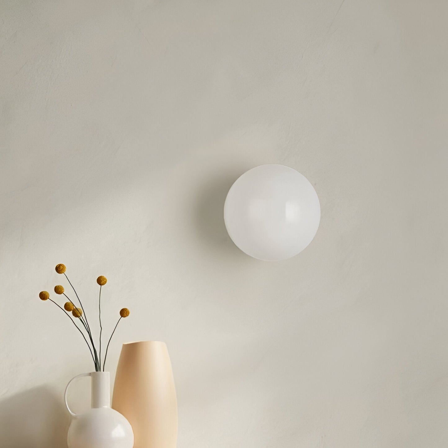 Sphere Wall Light | Round Glass Wall Sconce-Wall Light-Sasha Sydney