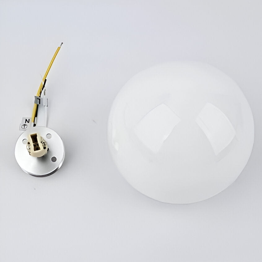 Sphere Wall Light | Round Glass Wall Sconce-Wall Light-Sasha Sydney