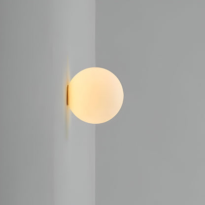 Sphere Wall Light | Round Glass Wall Sconce-Wall Light-Sasha Sydney
