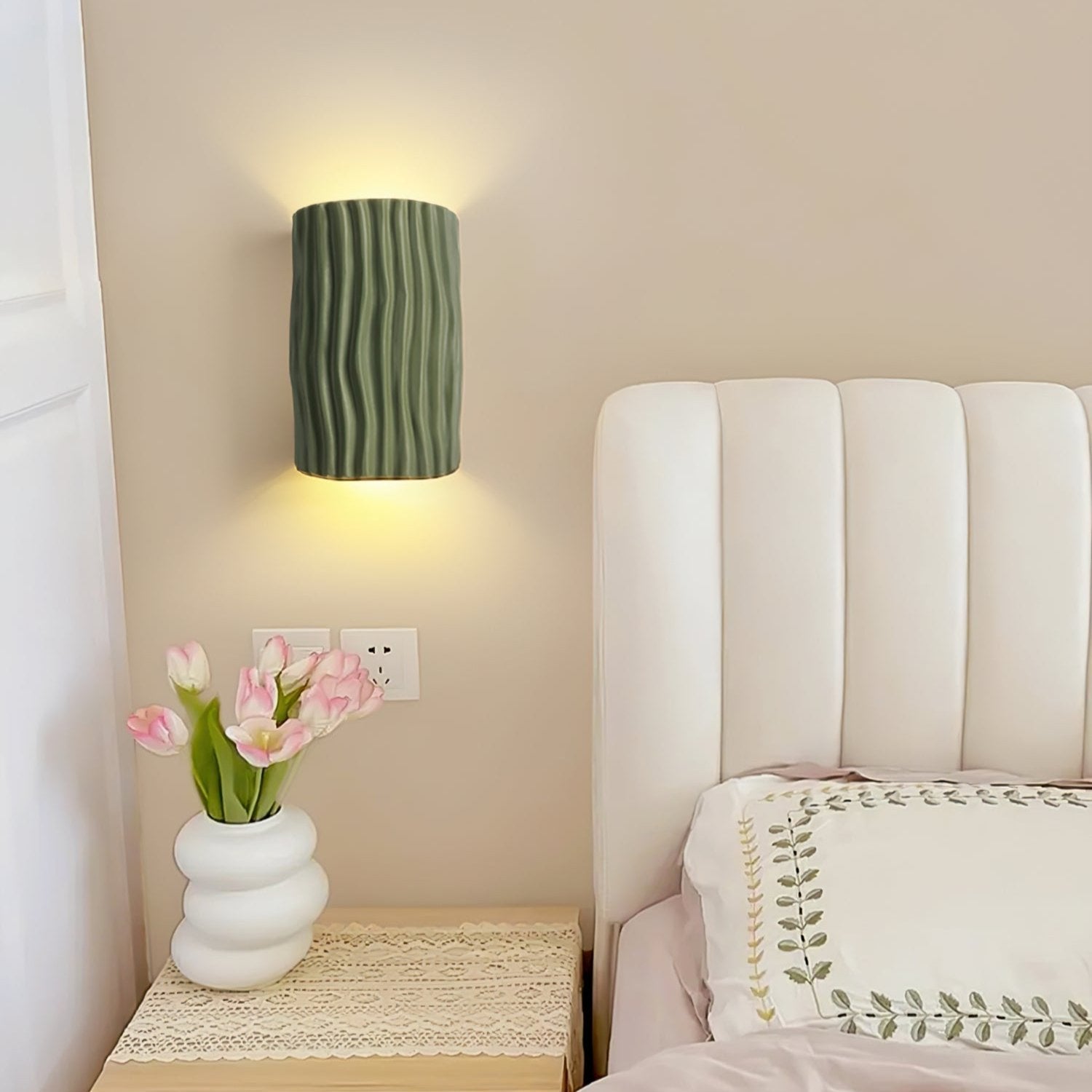 Japandi Wall Light | Modern Scandinavian Wall Sconce-Wall Light-Sasha Sydney