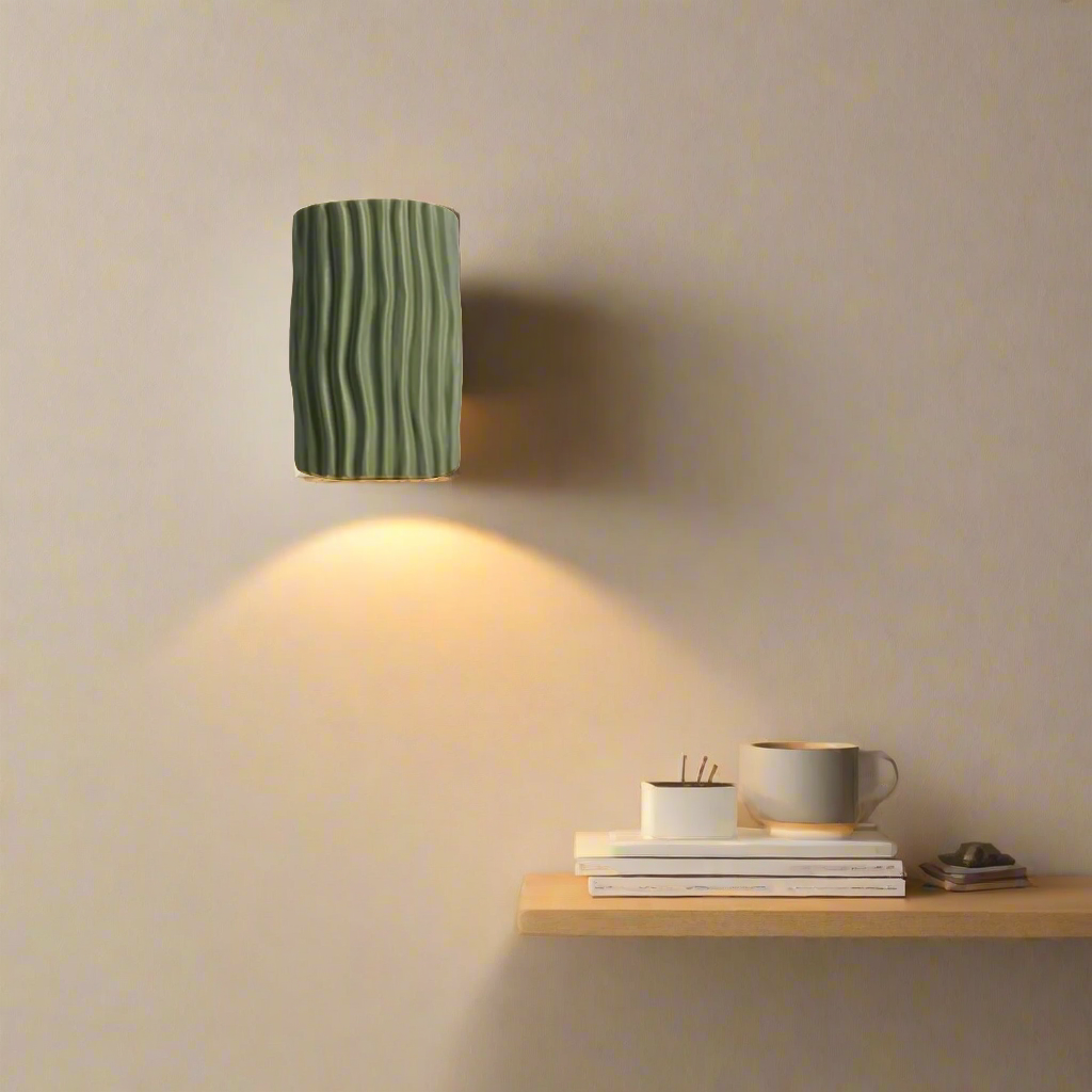 Japandi Wall Light | Modern Scandinavian Wall Sconce-Wall Light-Sasha Sydney