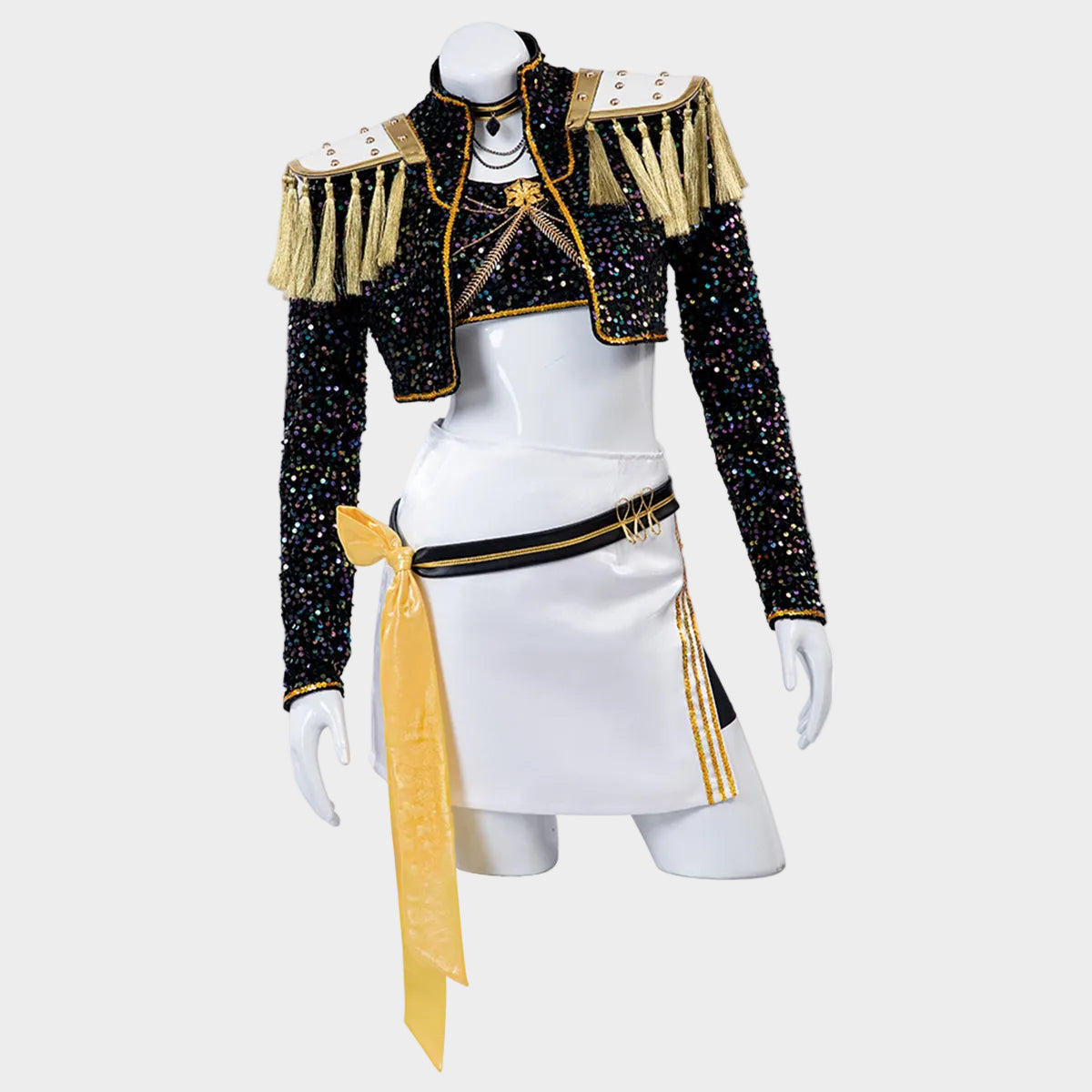 Pop Idol Costume Stage Outfit Cosplay Set Kids Adults - Image 6