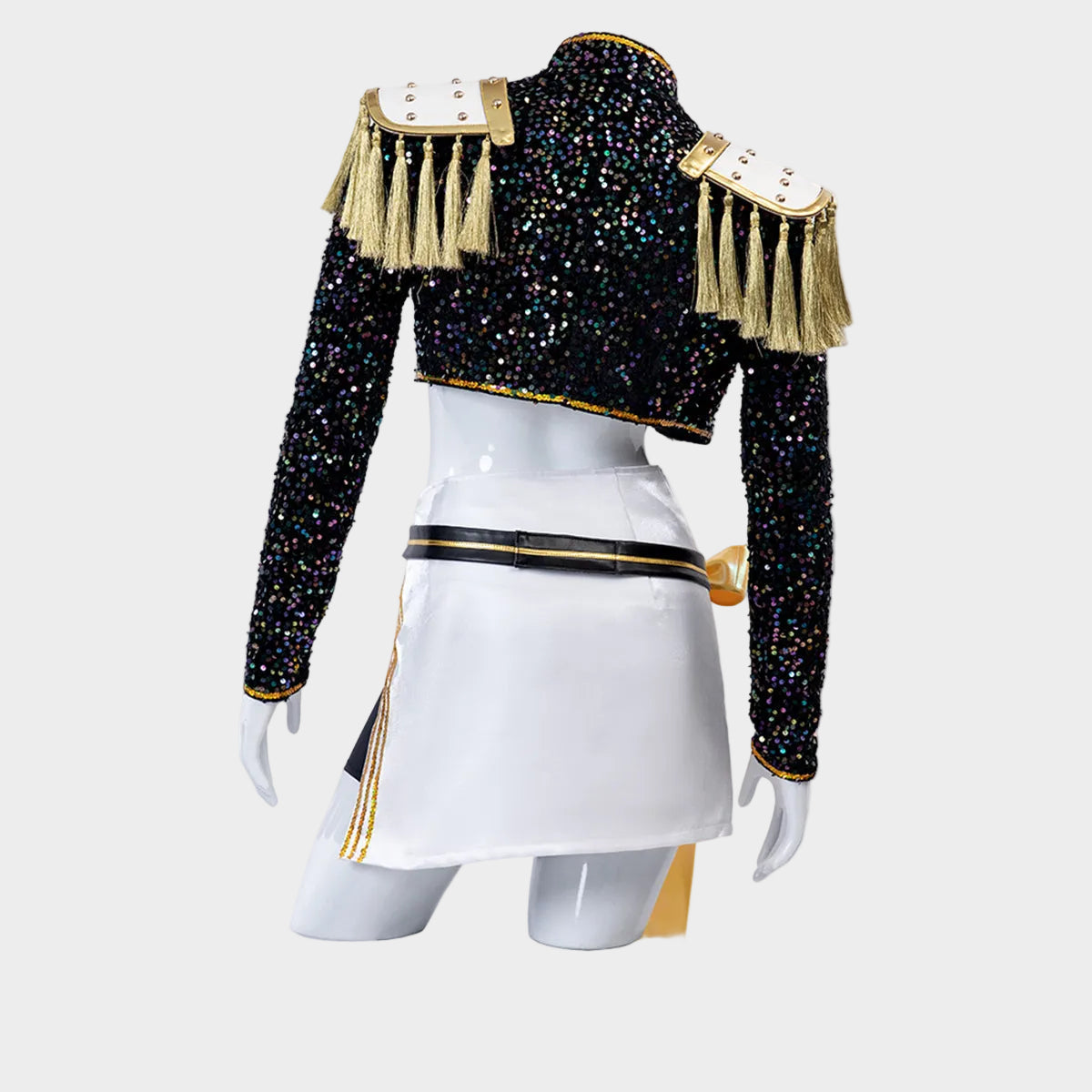 Pop Idol Costume Stage Outfit Cosplay Set Kids Adults - Image 7