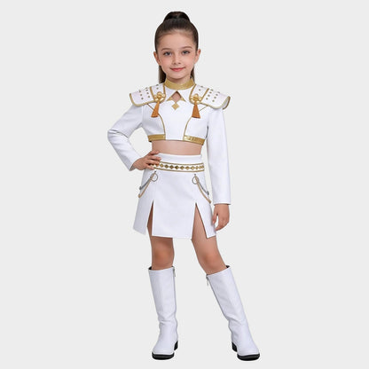 Girls Performance Costume Set | Long Sleeve Stage Outfit Themed Events-Costume Set-Sasha Sydney