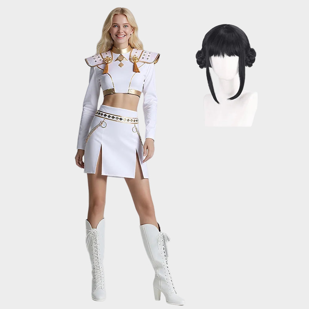 Girls Performance Costume Set | Long Sleeve Stage Outfit Themed Events-Costume Set-Sasha Sydney