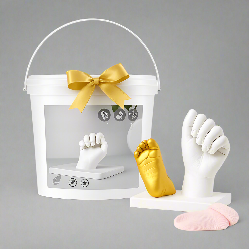 Baby Hand And Foot Casting Kit | Keepsake Moulding Set Gift Display-Baby Casting Kit-Sasha Sydney