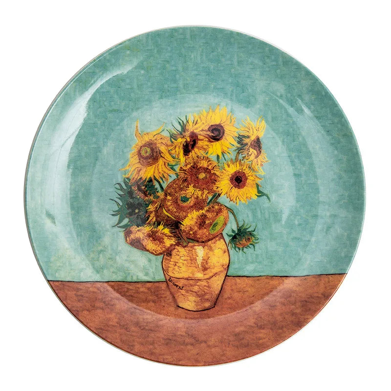 Art Deco Plates | Decorative Plate-Plate-Sasha Sydney