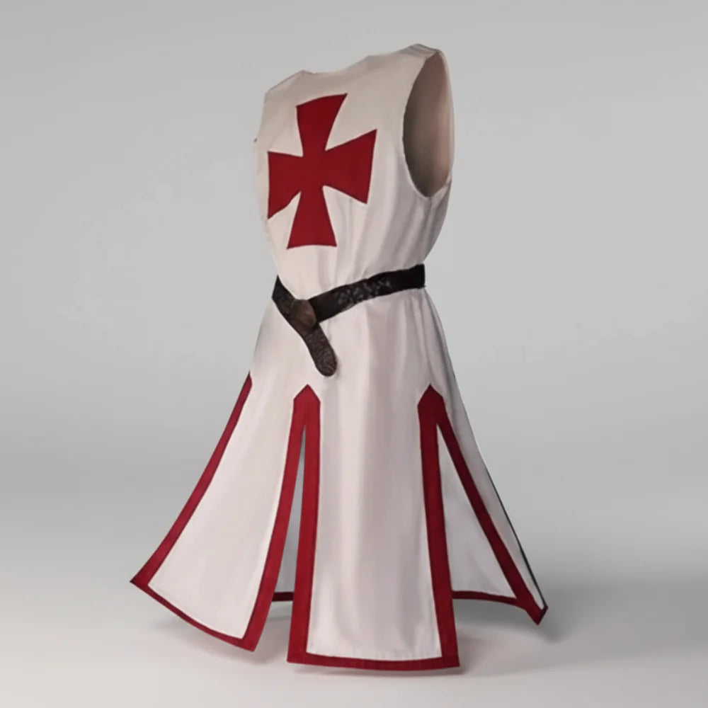Medieval Templar Costume | Crusader Cosplay Outfit-Costume Set-Sasha Sydney