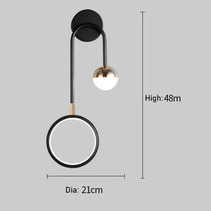 Modern Wall Sconce Light | Ambient Indoor Lighting-Wall Light-Sasha Sydney