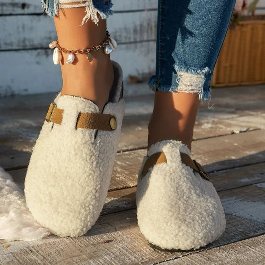 Women Mules | Winter Slip-On Clogs-Women Shoes-Sasha Sydney