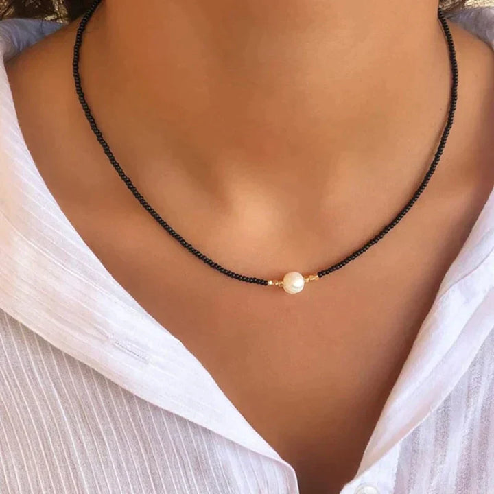 Ayla | Women Elegant Pearl Necklace | Balanced Energy