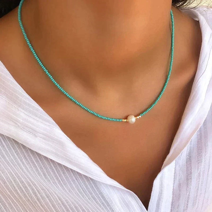 Ayla | Women Elegant Pearl Necklace | Balanced Energy