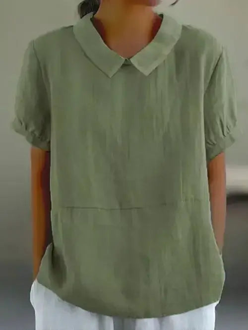 Henny | Women’s Elegant Cotton Blouse | Breezy Comfort