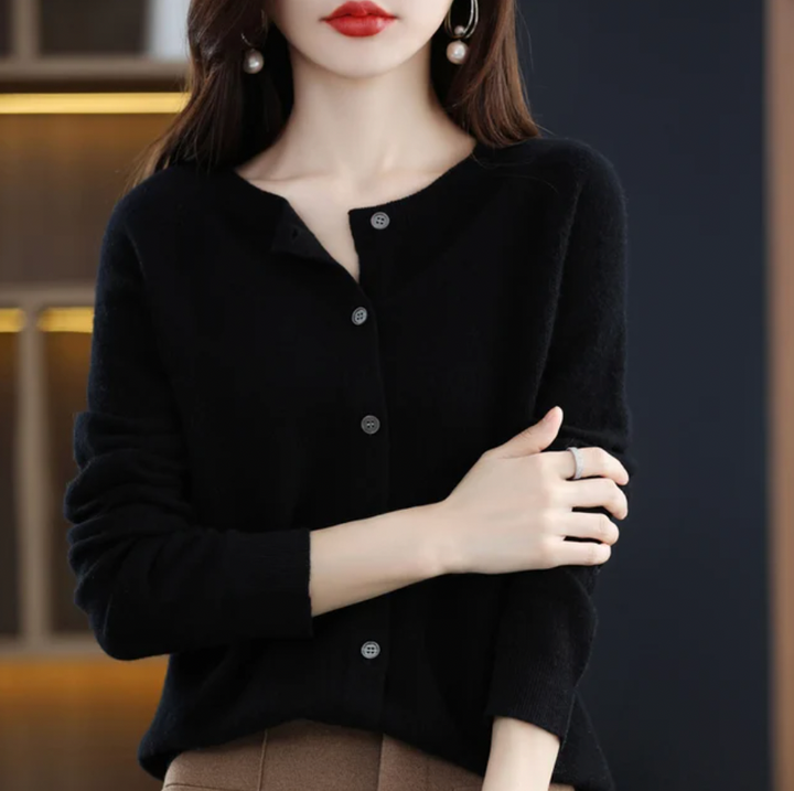Rhea | Women’s Lightweight Merino Cardigan | Everyday Classic