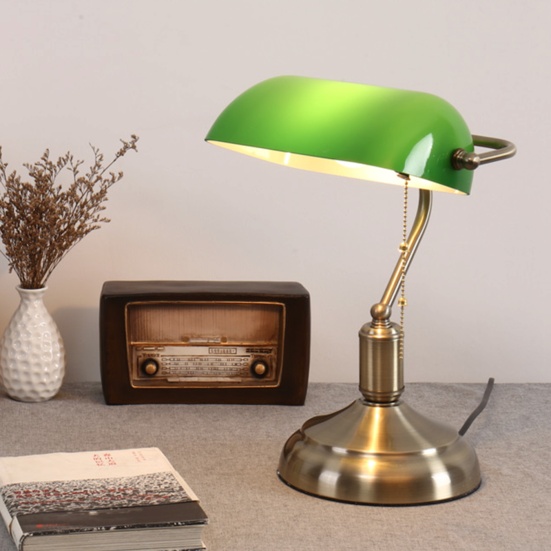 Vintage Desk Lamp | Adjustable Lighting Office Workspace-Table Lamp-Sasha Sydney