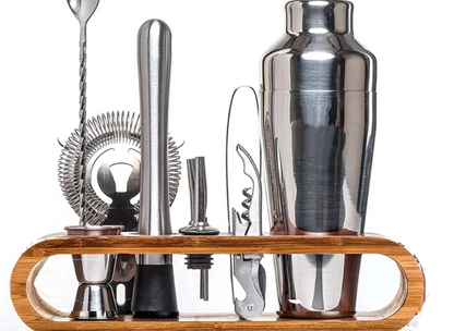 Cocktail Shaker Set | Bartender Kit-Cocktail Tool Set-Sasha Sydney