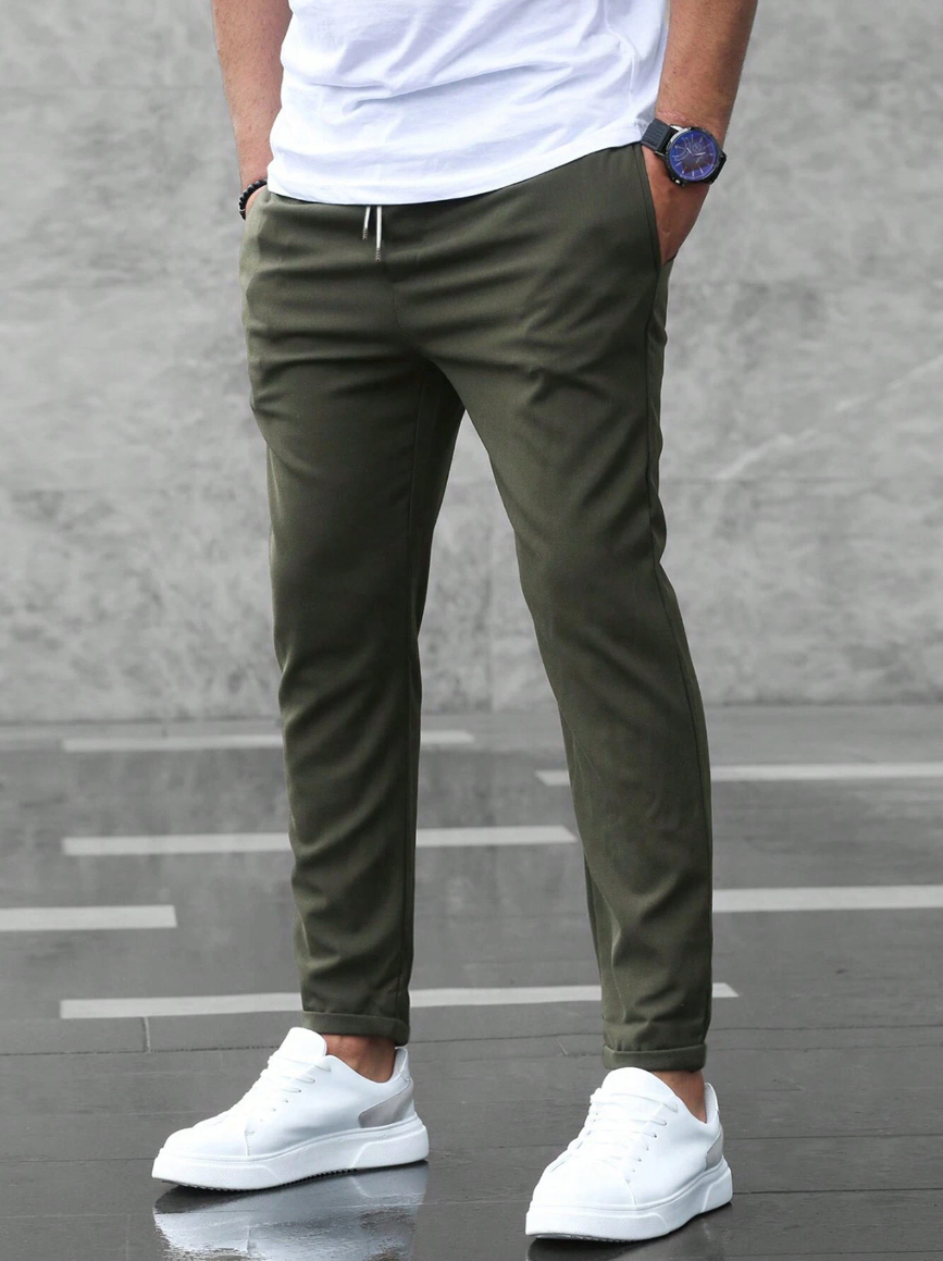 Zeke | Men Stretch-Fit Pants | Wrinkle-Resistant