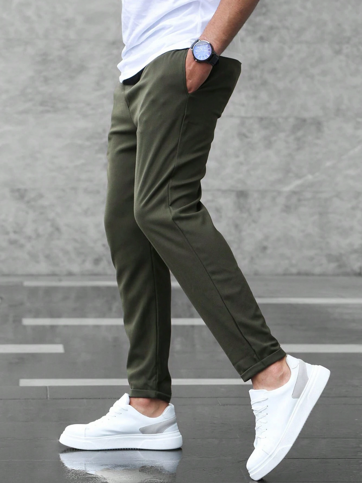 Zeke | Men Stretch-Fit Pants | Wrinkle-Resistant