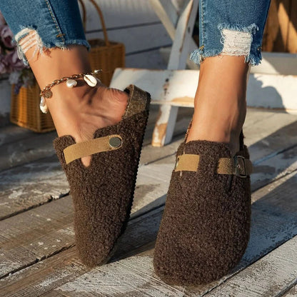 Women Mules | Winter Slip-On Clogs-Women Shoes-Sasha Sydney