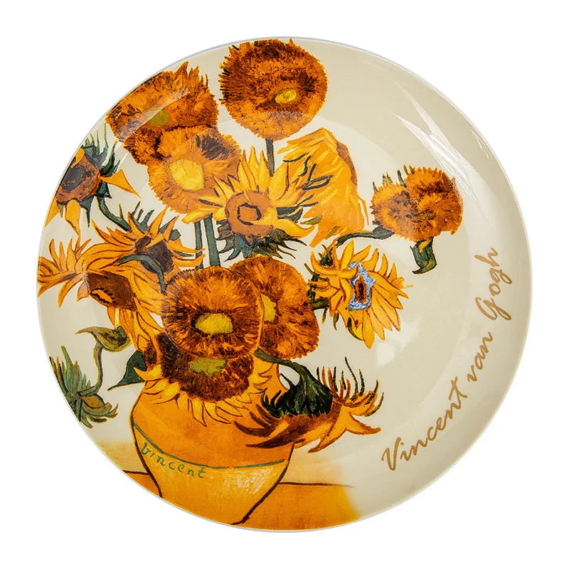 Art Deco Plates | Decorative Plate-Plate-Sasha Sydney