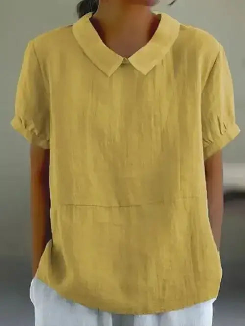 Henny | Women’s Elegant Cotton Blouse | Breezy Comfort