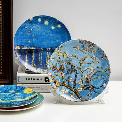 Art Deco Plates | Decorative Plate-Plate-Sasha Sydney