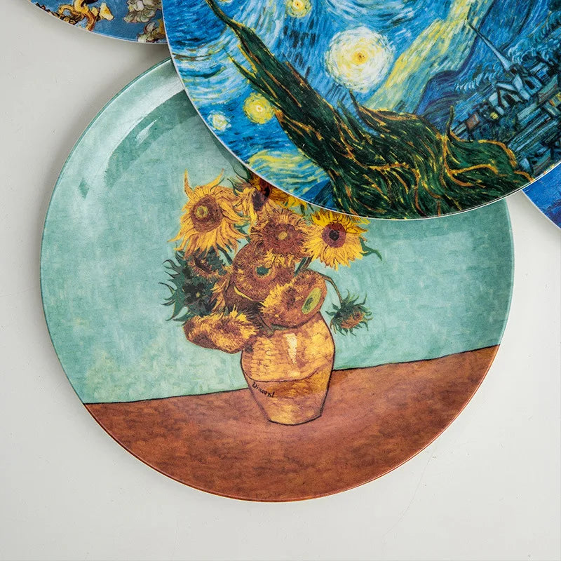 Art Deco Plates | Decorative Plate-Plate-Sasha Sydney