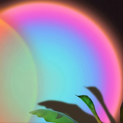Modern Sunset Projection Lamp | Adjustable Light Projection Ambient Home Decor-Table Lamp-Sasha Sydney