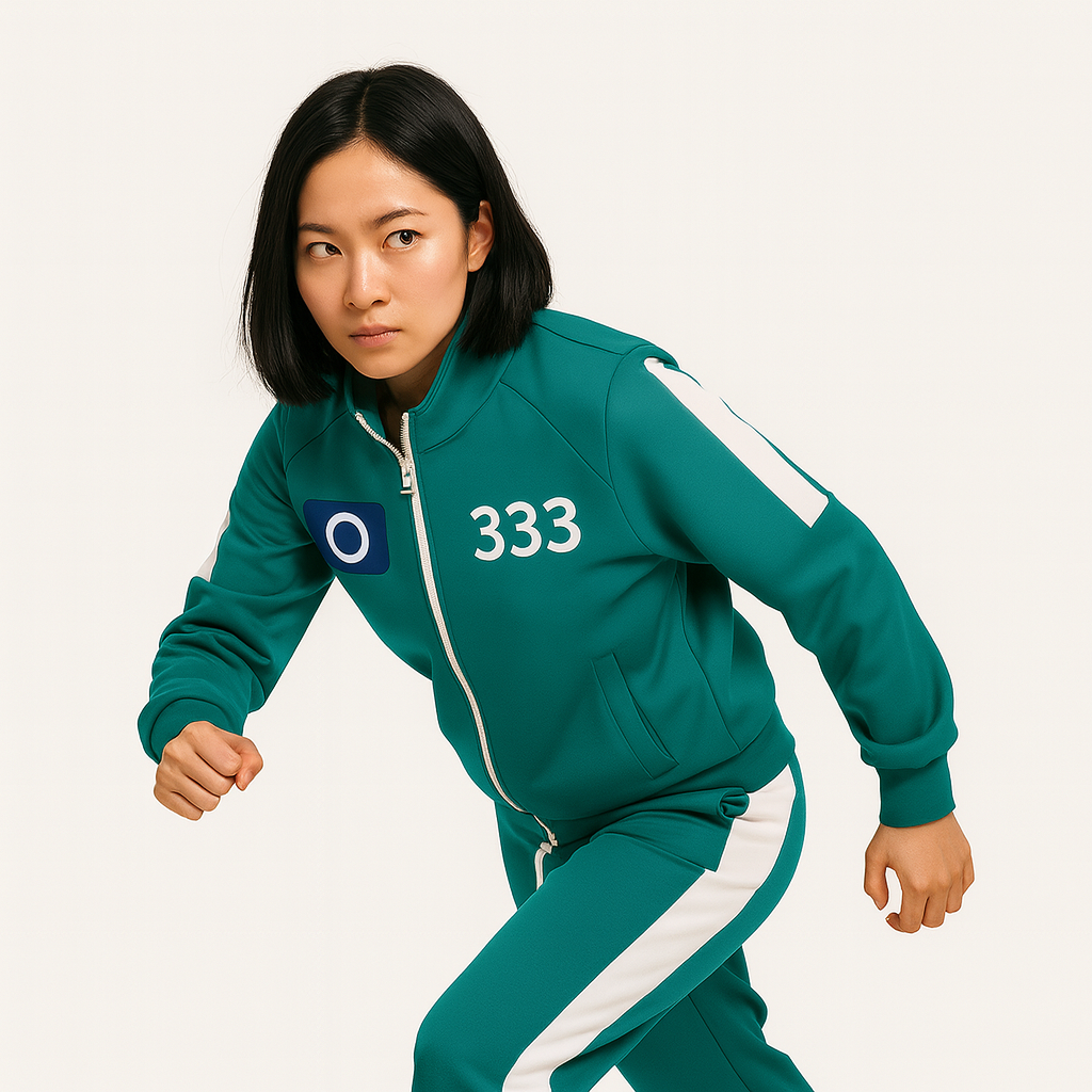 Unisex Graphic Print Tracksuit Set | Zip Front Jacket Jogger Pants Casual Wear-Costume Set-Sasha Sydney